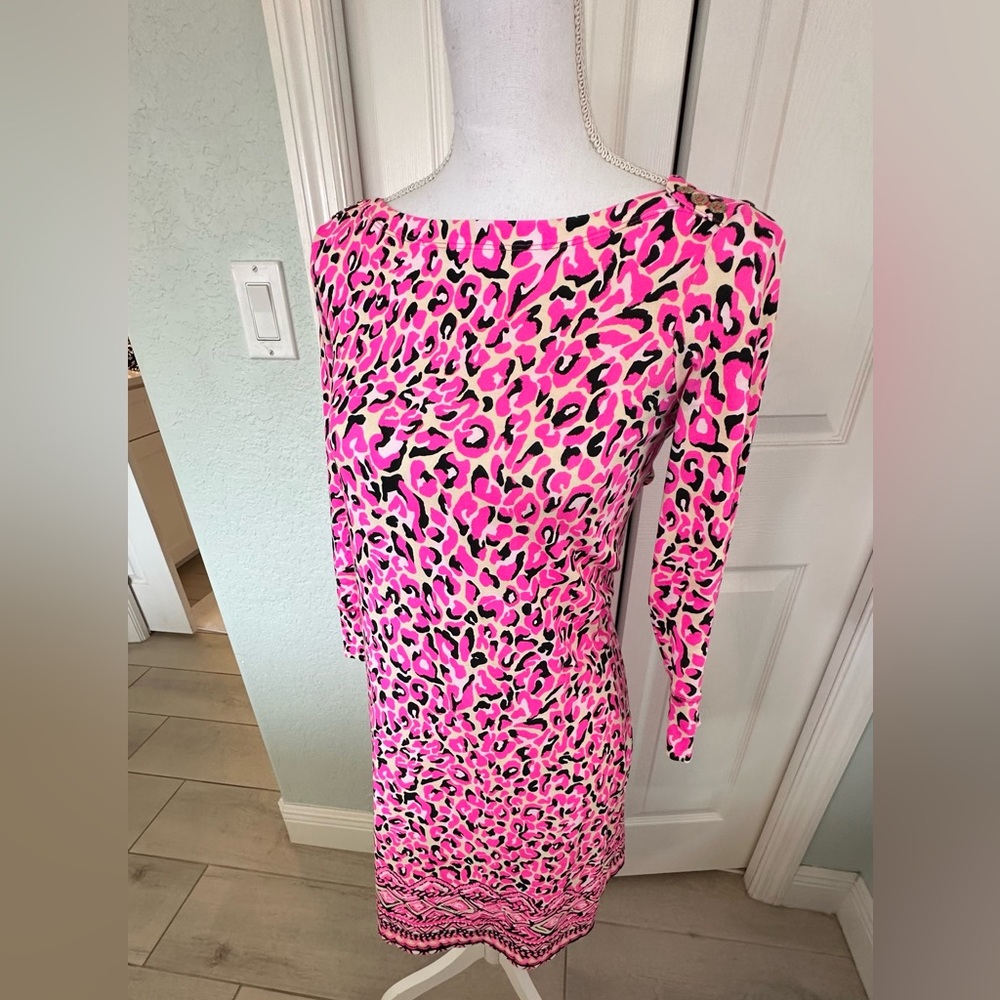 🌴 Lilly Pulitzer Pink Sophie Dress UPF 50+ Size XS